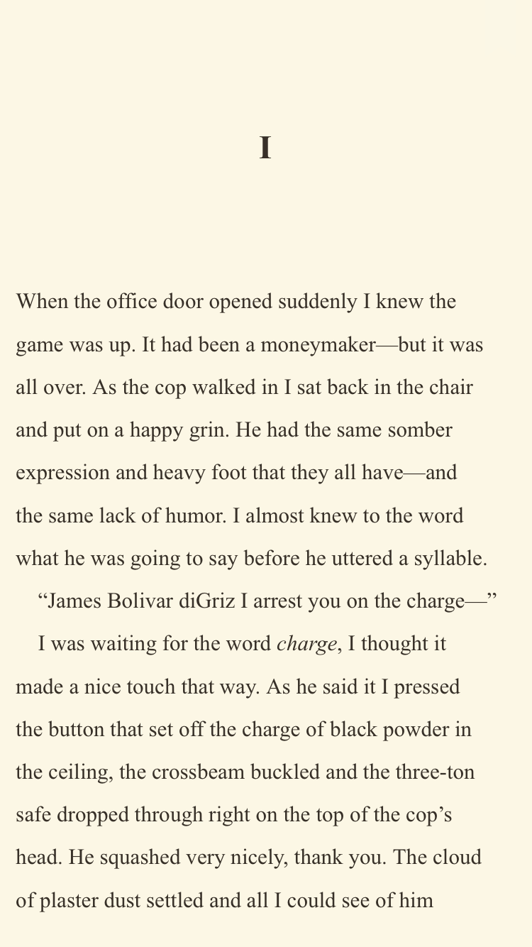 Reading The Stainless Steel Rat