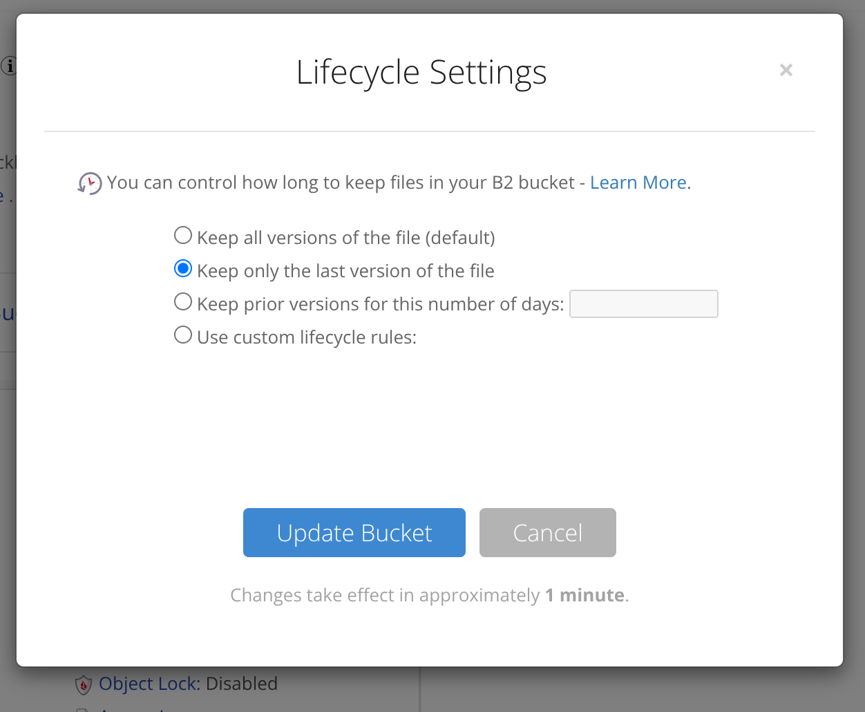 Let&rsquo;s not keep things forever